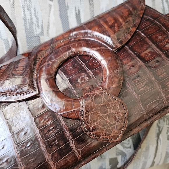 Vintage alligator purse/handbag - Picture 12 of 12
